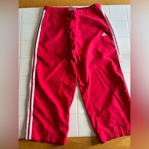 Cropped Adidas Pink Sweatpants